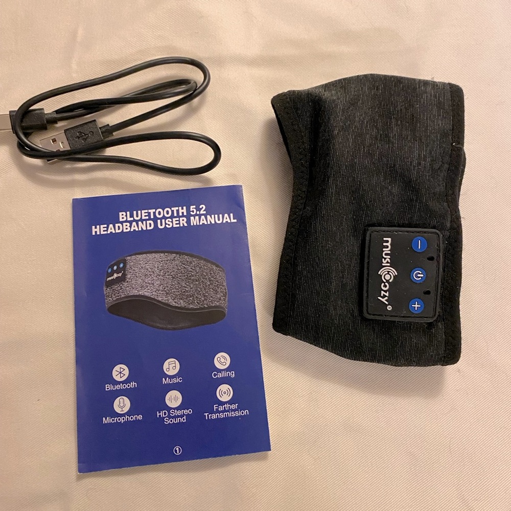 Black Bluetooth Wireless Headphones 5.2